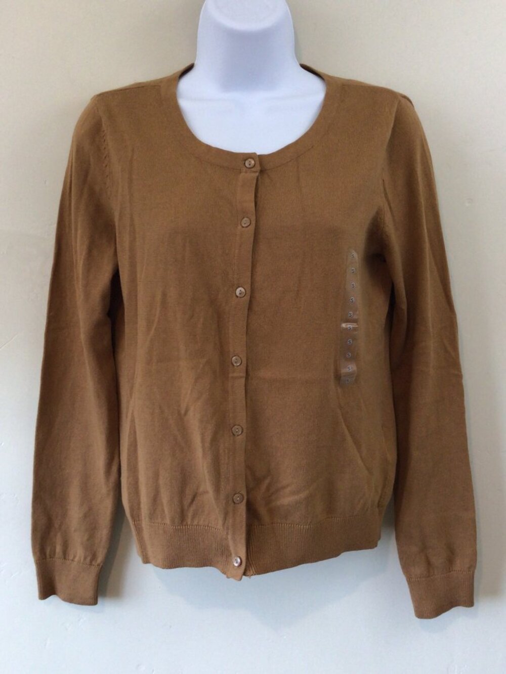 NWT H&M Brown Button Up Sweater Cardigan